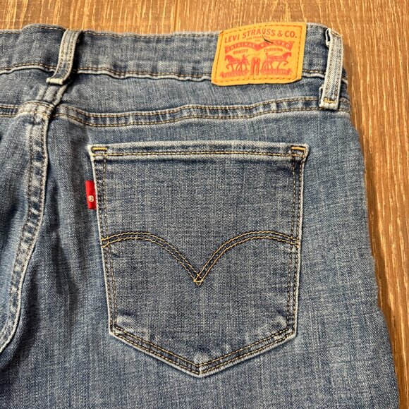 Levi’s 711 Distressed Skinny Jeans – Size 30x30 - Picture 8 of 14